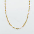 Men’s Gold Tone Oval Link Chain GMC -16