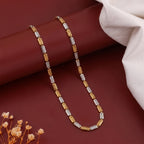 Men’s Dual-Tone Gold & Silver Link Chain GMC -4