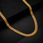 Men’s Gold Tone Wheat Chain GMR -9