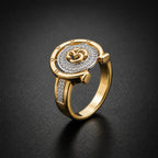 Men’s Gold Om Two-Tone Ring GMR -6