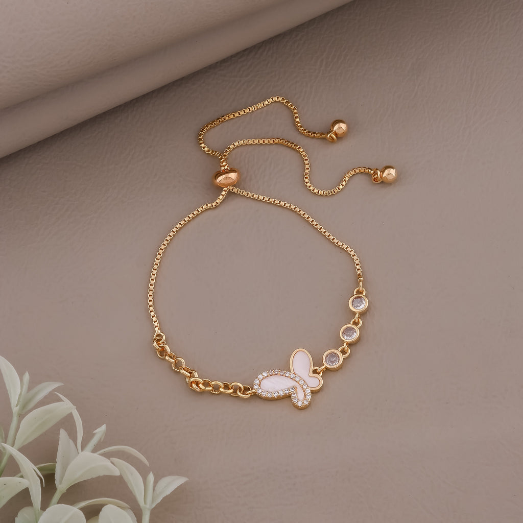 Butterfly Adjustable Bracele GWB -15