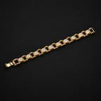 Men’s Gold-Tone Geometric Bracelet GMB -1