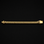 Men’s Gold-Tone Cuban Link Bracelet GMC -12