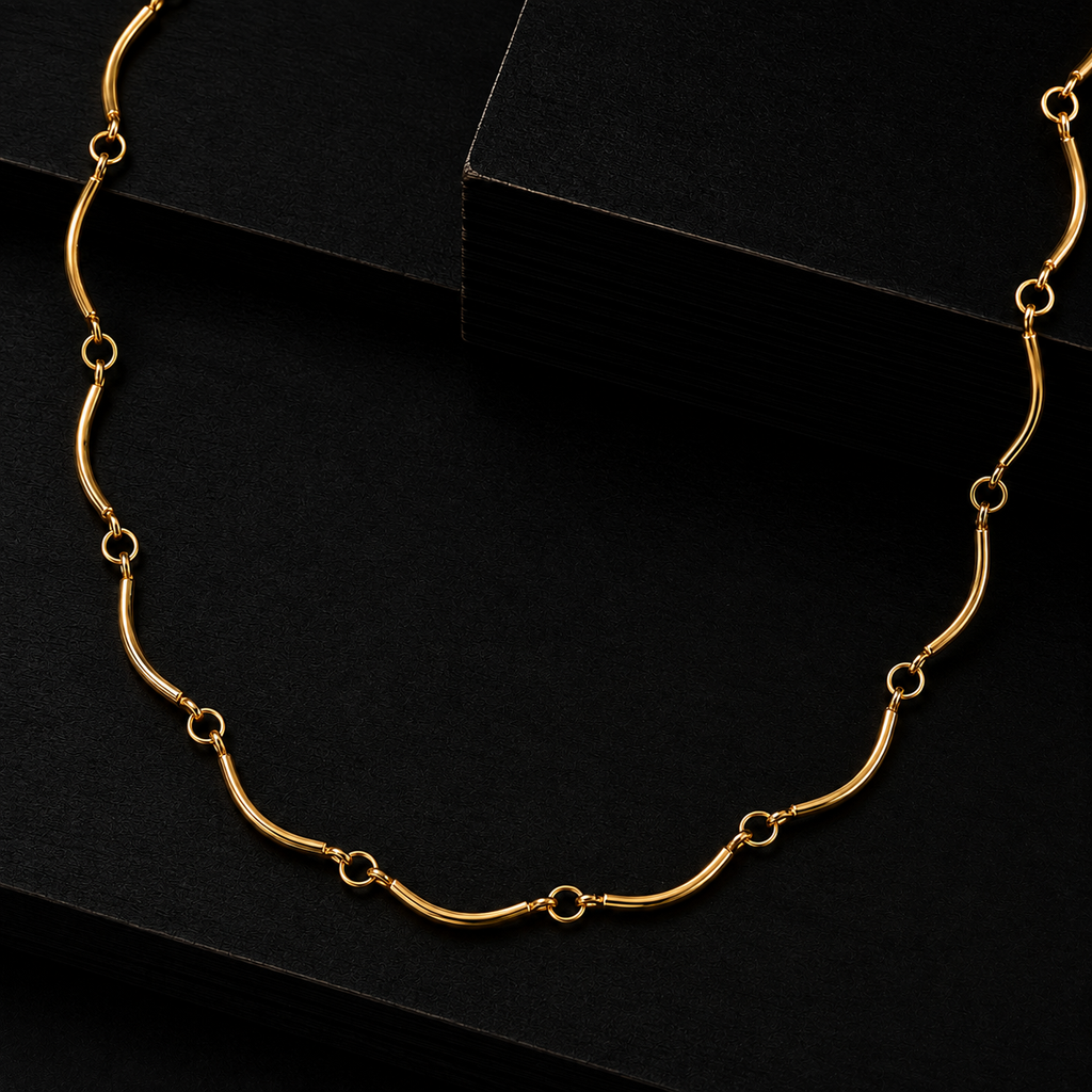 Men’s Gold Link Tube Chain GMC -40