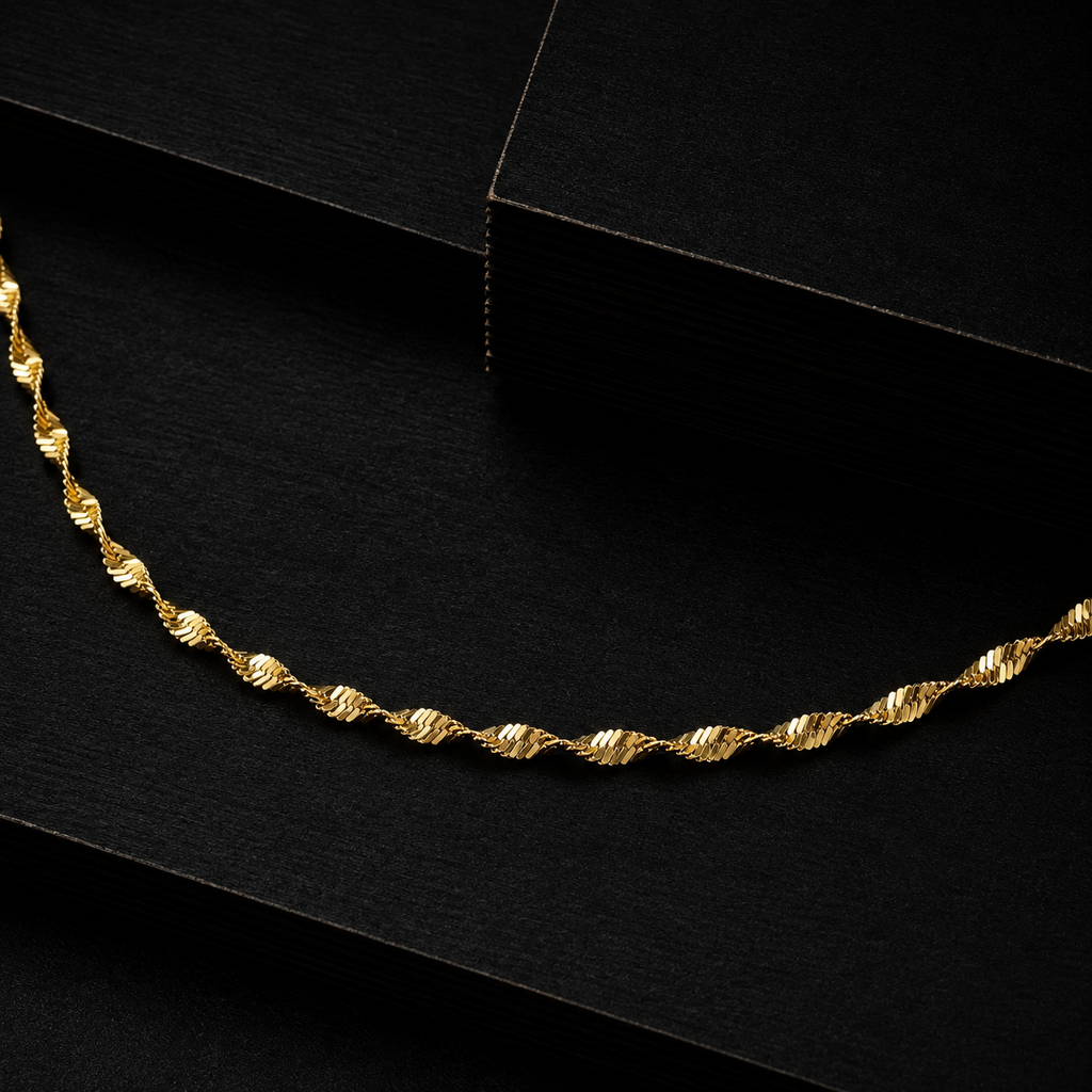 Men’s Gold Twist Chain GMC -43