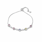 Multi-Color Heart Bracelet GWB -158