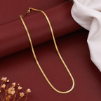 Men’s Gold Tone Wheat Link Chain GMC -31