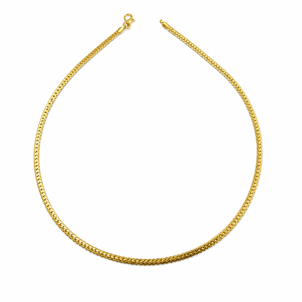 Men’s Gold Tone Wheat Link Chain GMC -31