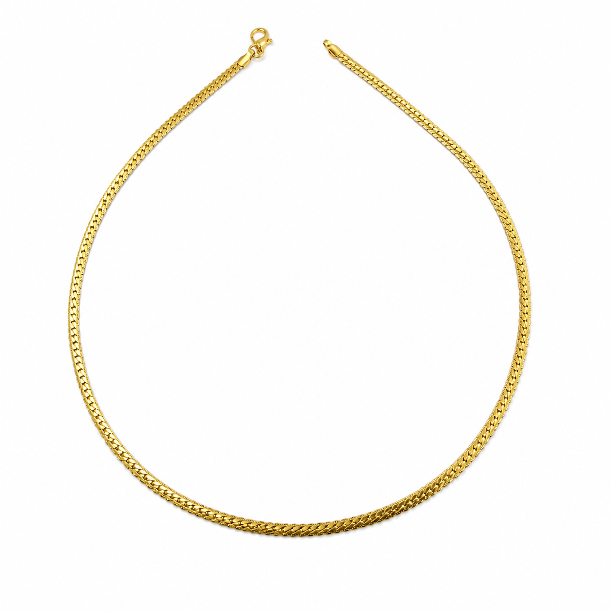 Men’s Gold Tone Wheat Link Chain GMC -31