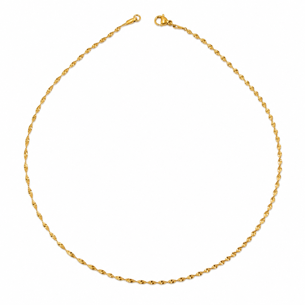 Men’s Gold Twist Chain GMC -43