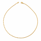 Men’s Gold Twist Chain GMC -43