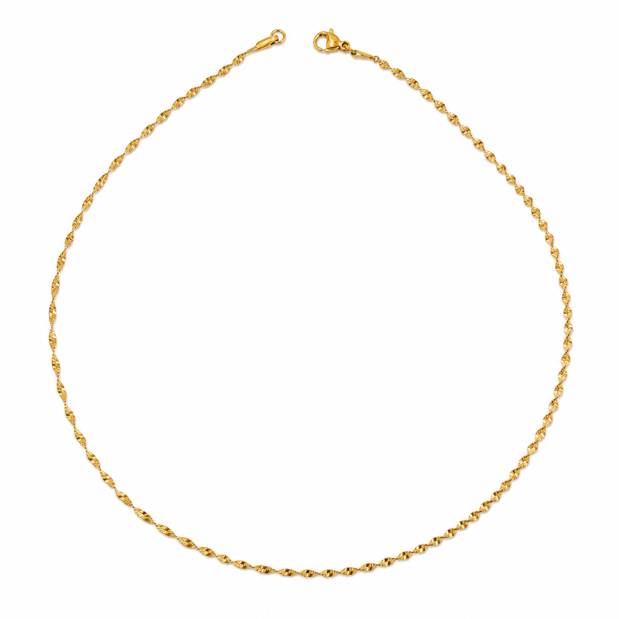 Men’s Gold Twist Chain GMC -43