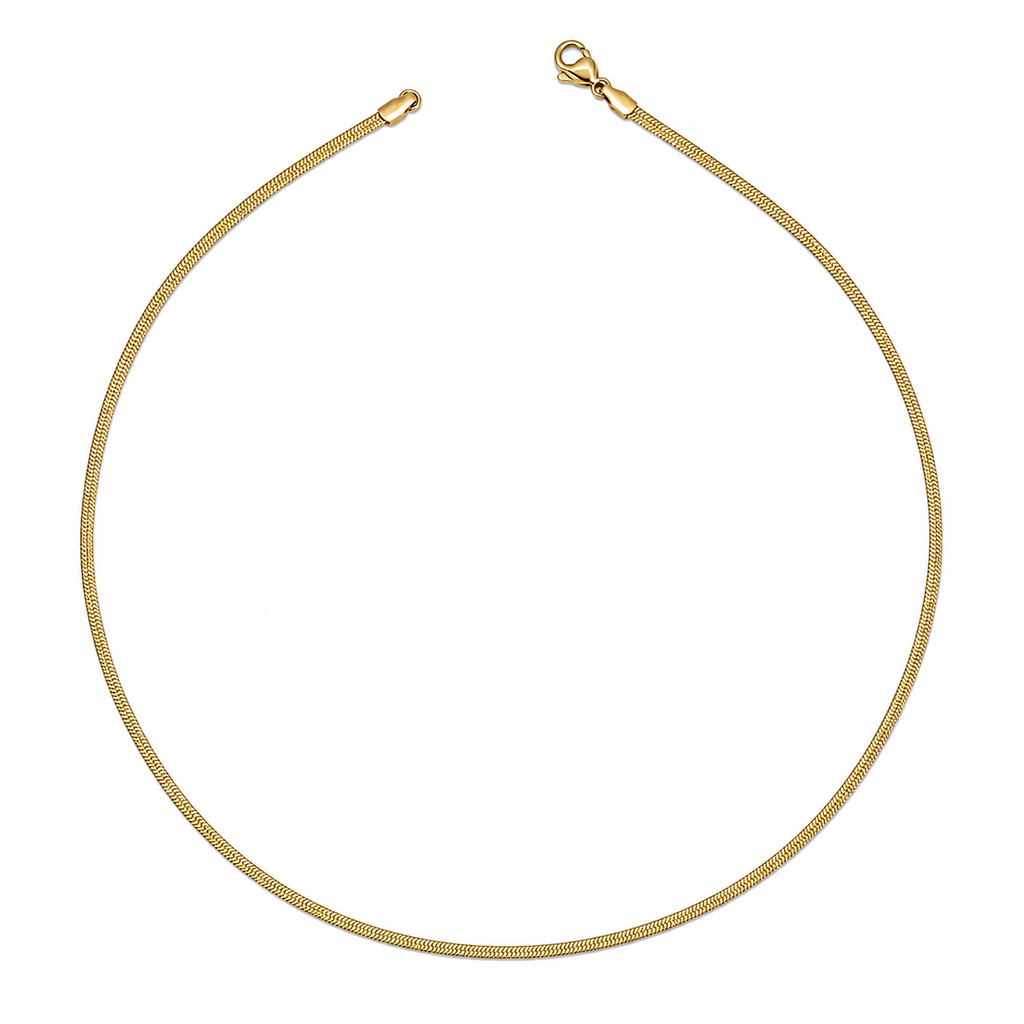 Men’s Gold Tone Wheat Chain GMC -34