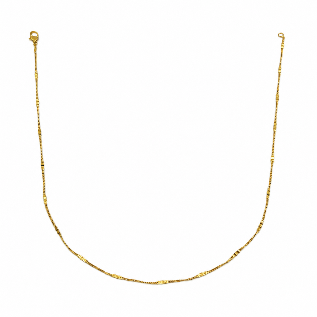 Men’s Gold Twist Chain GMC -43