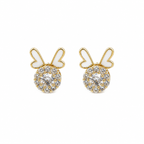 Butterfly Crystal Stud Earrings GWE -83