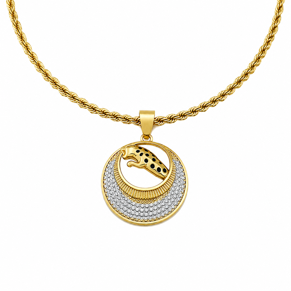 Men’s Leopard Pendant Chain GMC -5