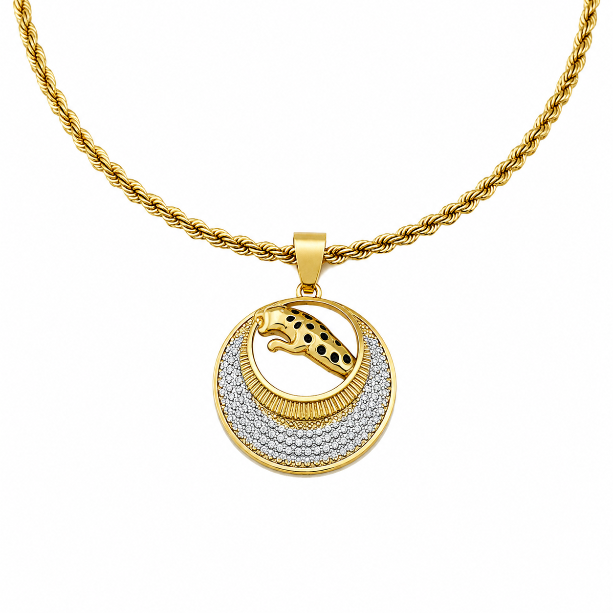 Men’s Leopard Pendant Chain GMC -5