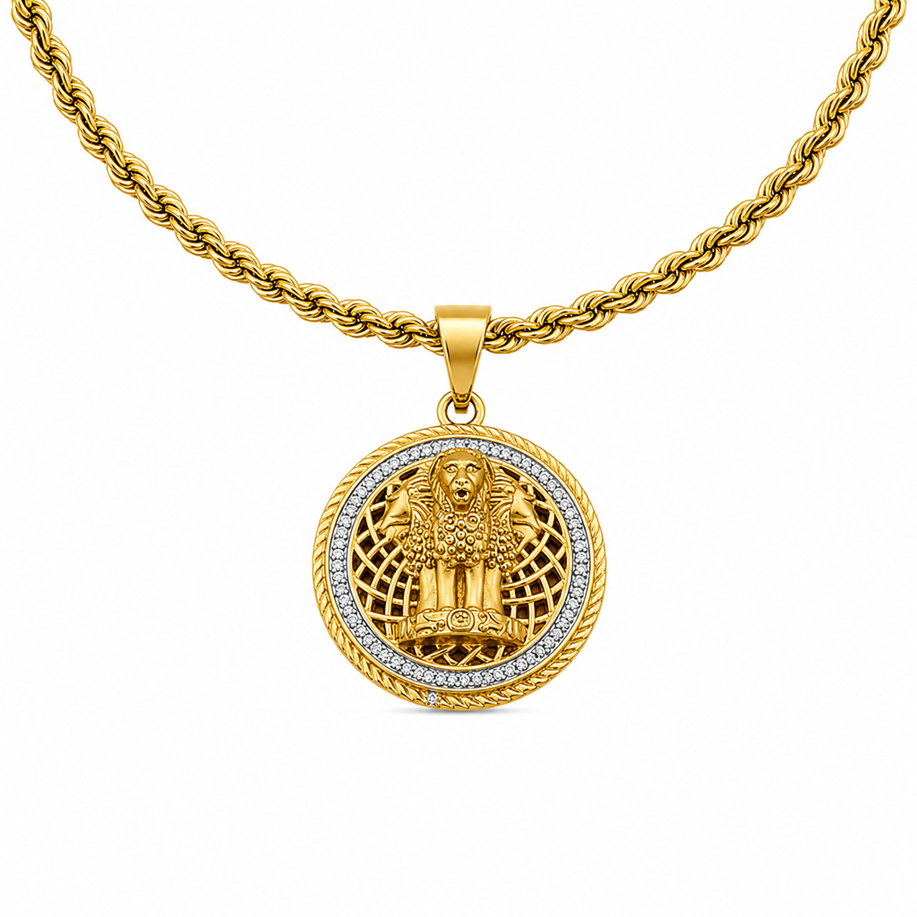 Men’s Lion Pendant Chain GMP -2