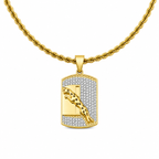 Men’s Leopard Pendant Chain GMP -1