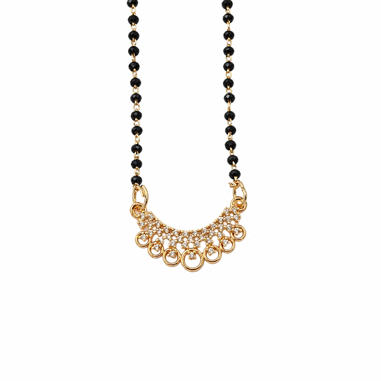 Royal Circle Drop Mangalsutra GM -18