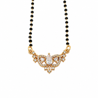 Gold Teardrop Stone Mangalsutra GM -41