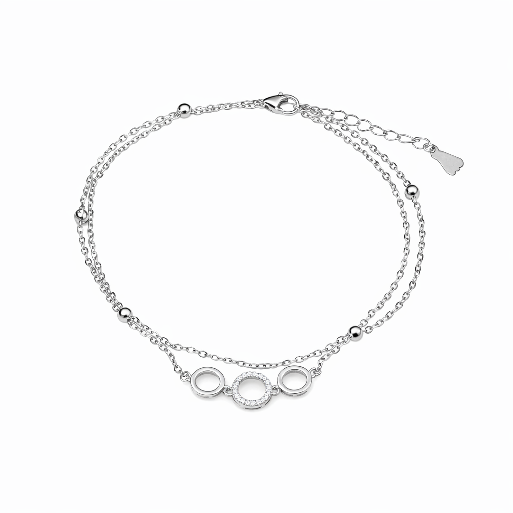 Wibestone Lavanya Anklet – Delicate Elegance for Every Occasion