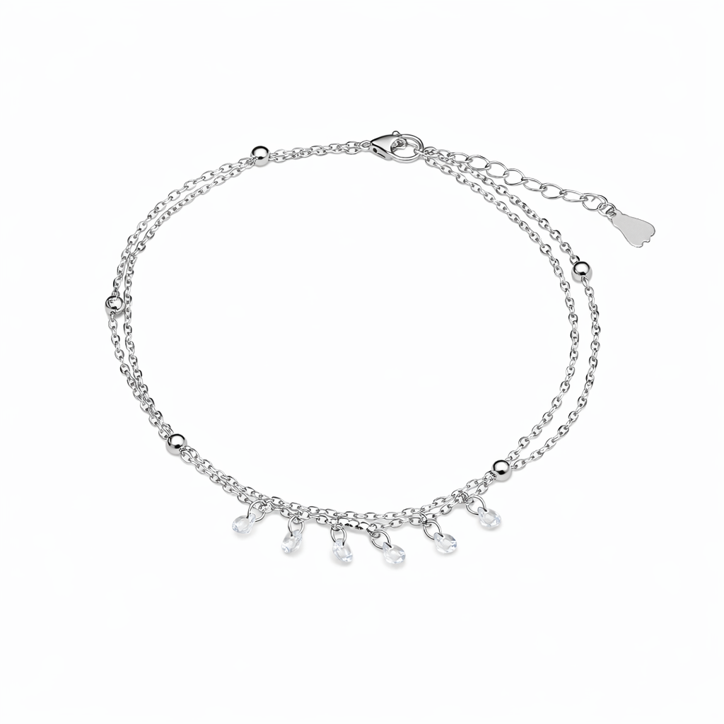 Wibestone Maitreyi Anklet – Timeless Elegance in Every Step
