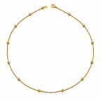 Men’s Gold Tone Beaded Chain GMC -36