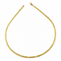 Men’s Gold Tone Mesh Herringbone Chain GMC -29