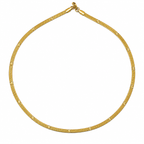 Men’s Gold Tone Pattern Herringbone Chain GMC -28