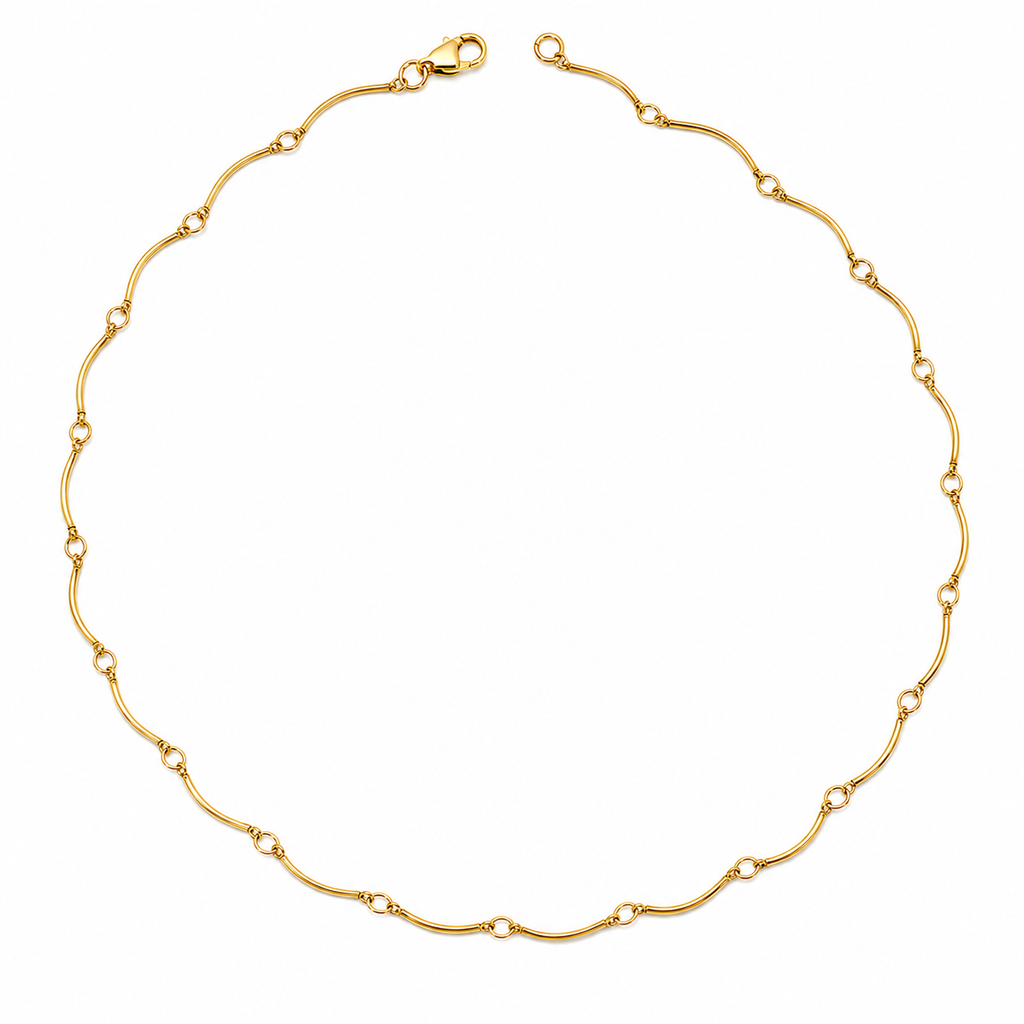 Men’s Gold Link Tube Chain GMC -40