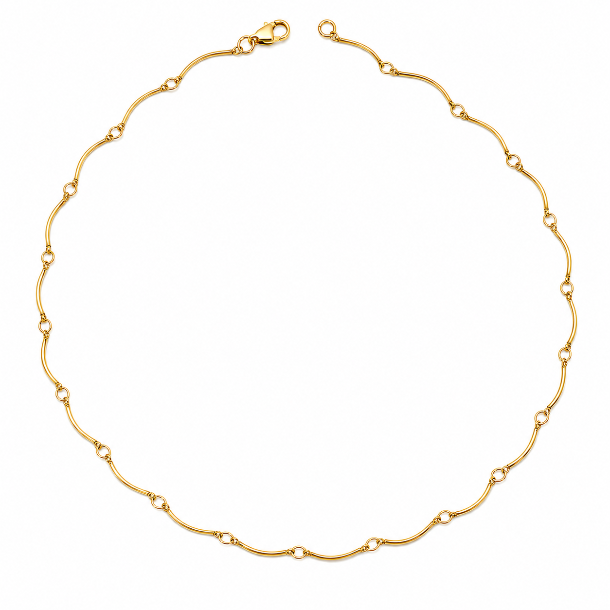 Men’s Gold Link Tube Chain GMC -40