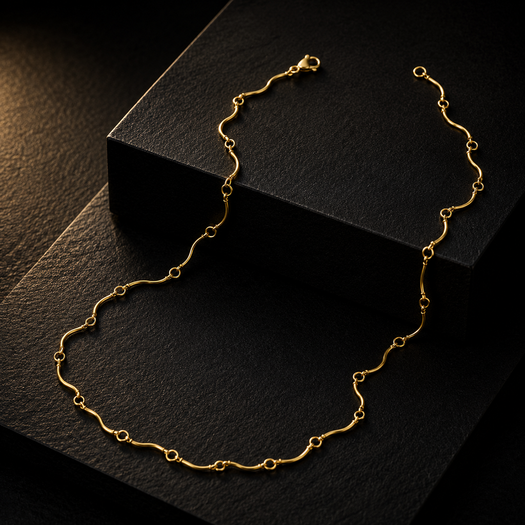 Men’s Gold Link Tube Chain GMC -40