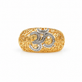 Men’s Gold Om Symbol Ring GMR -4