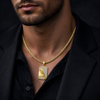 Men’s Leopard Pendant Chain GMP -1