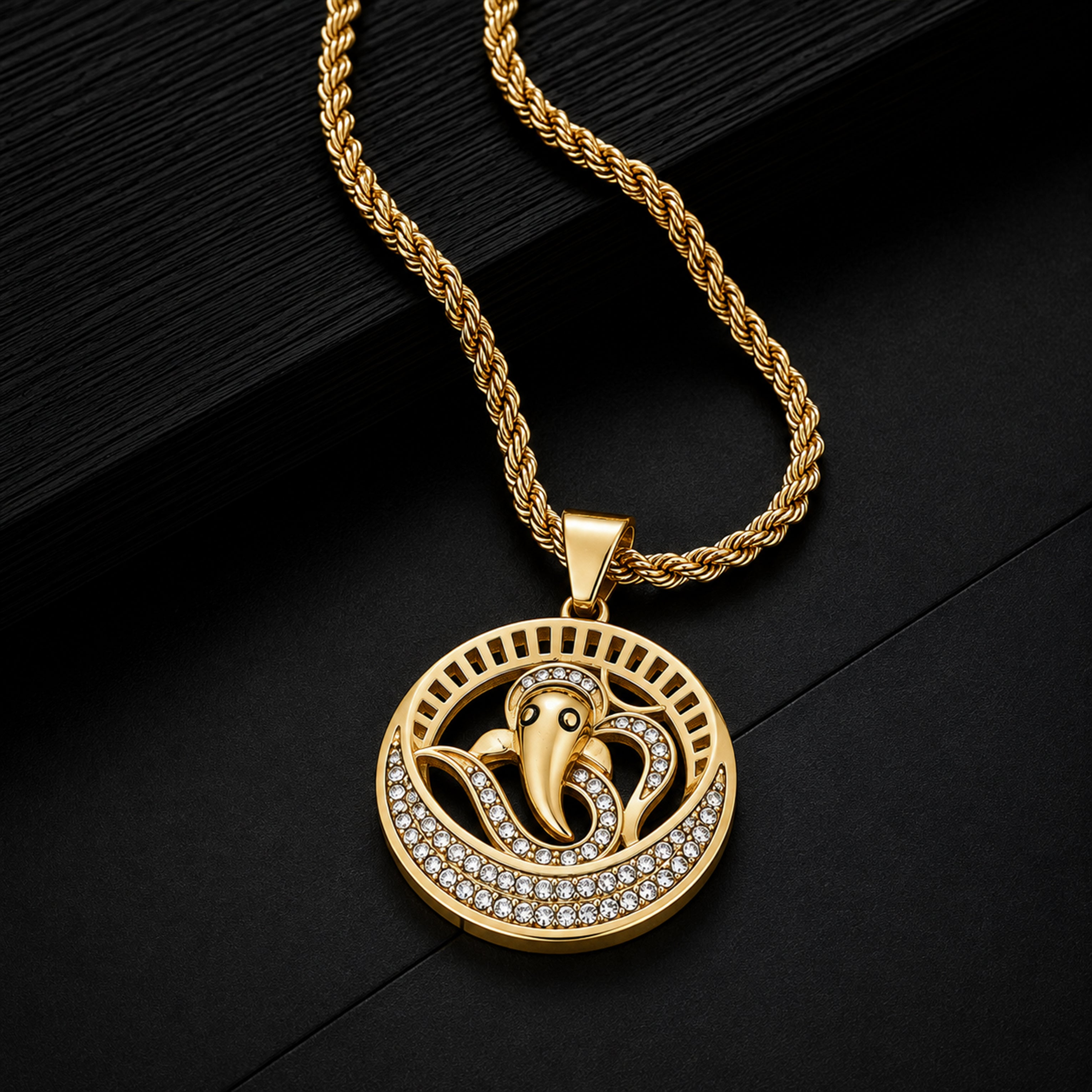 Men’s Ganesha Pendant Chain GMC -8