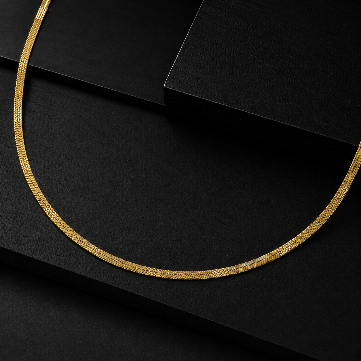 Men’s Gold Tone Wheat Chain GMC -34