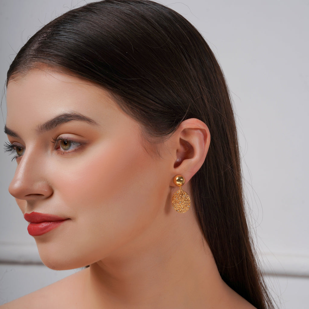 Sunora Weave Drops earrings GWE -13