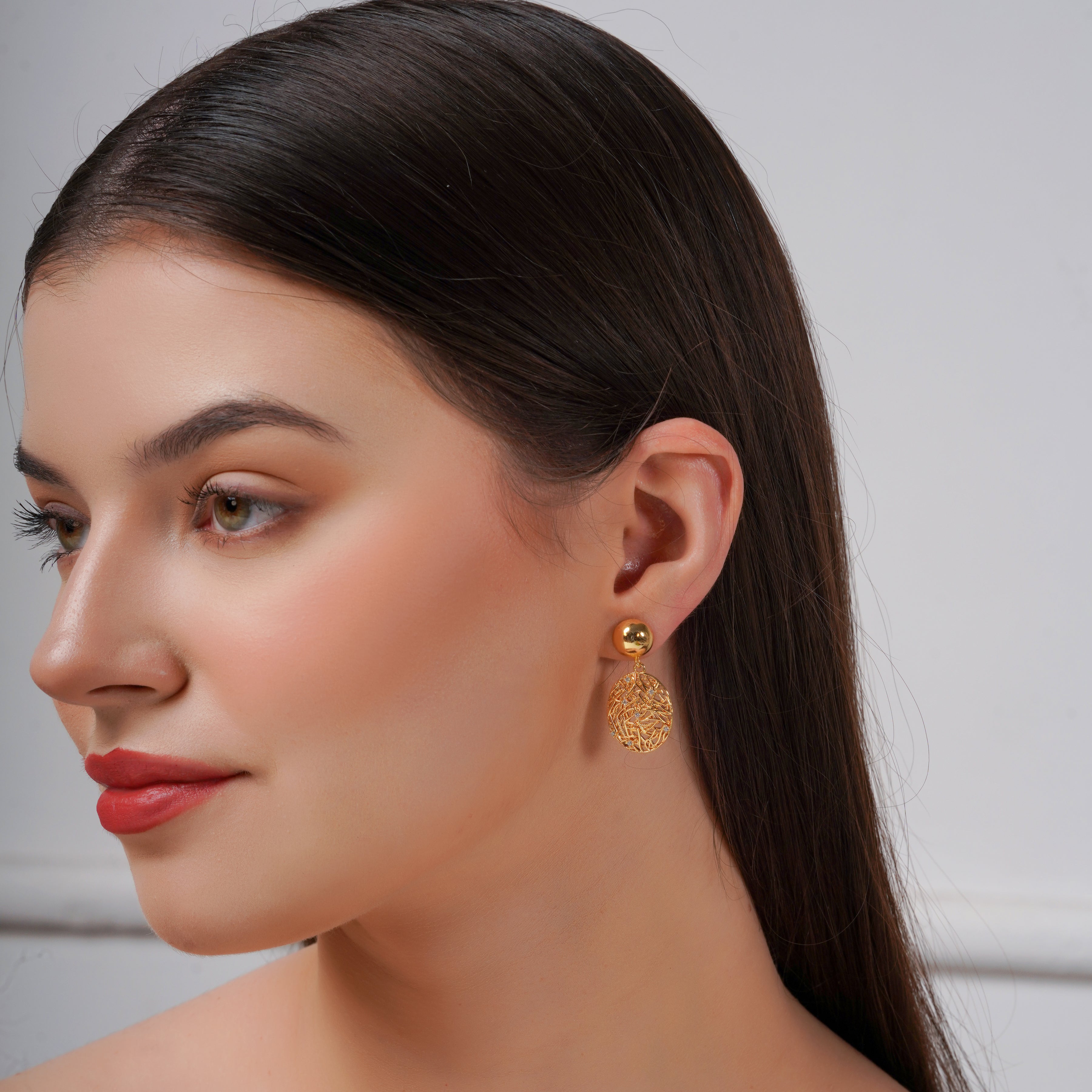 Sunora Weave Drops earrings GWE -13