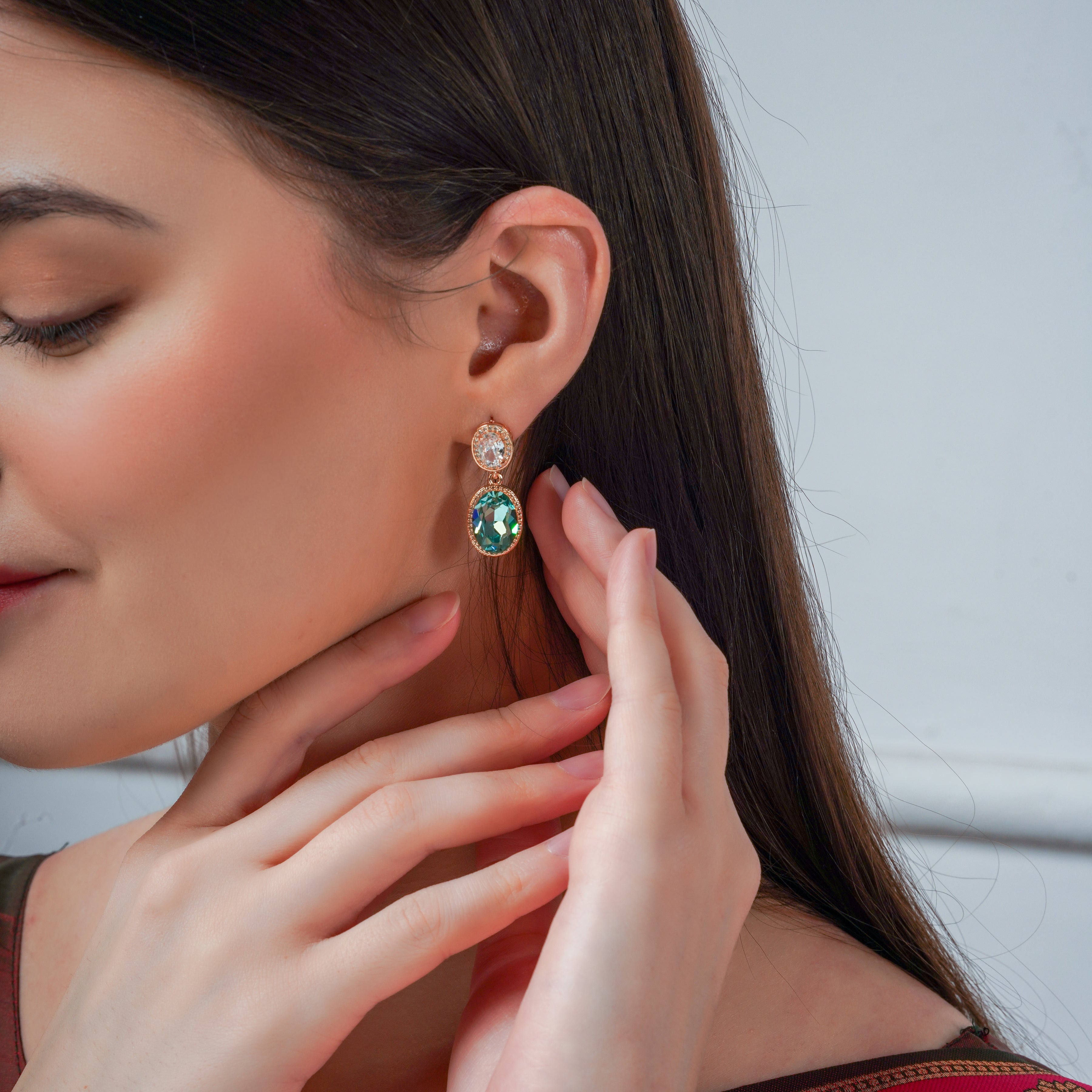 Green Enchanted Elegance Earring GWE -49