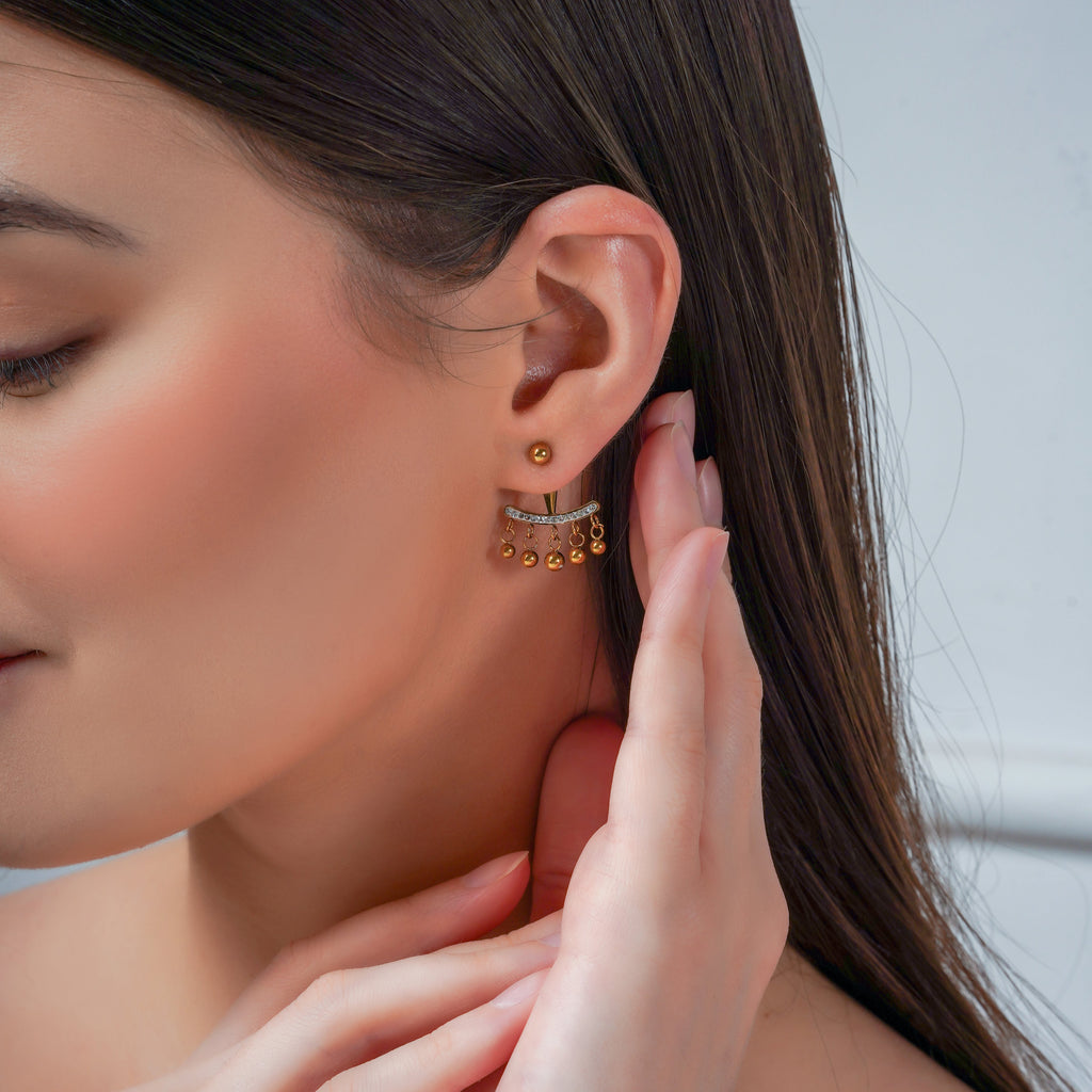 Nupur Arc Studs Earring GWE -33