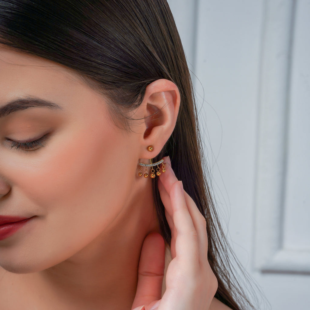Nupur Arc Studs Earring GWE -33