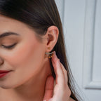 Nupur Arc Studs Earring GWE -33