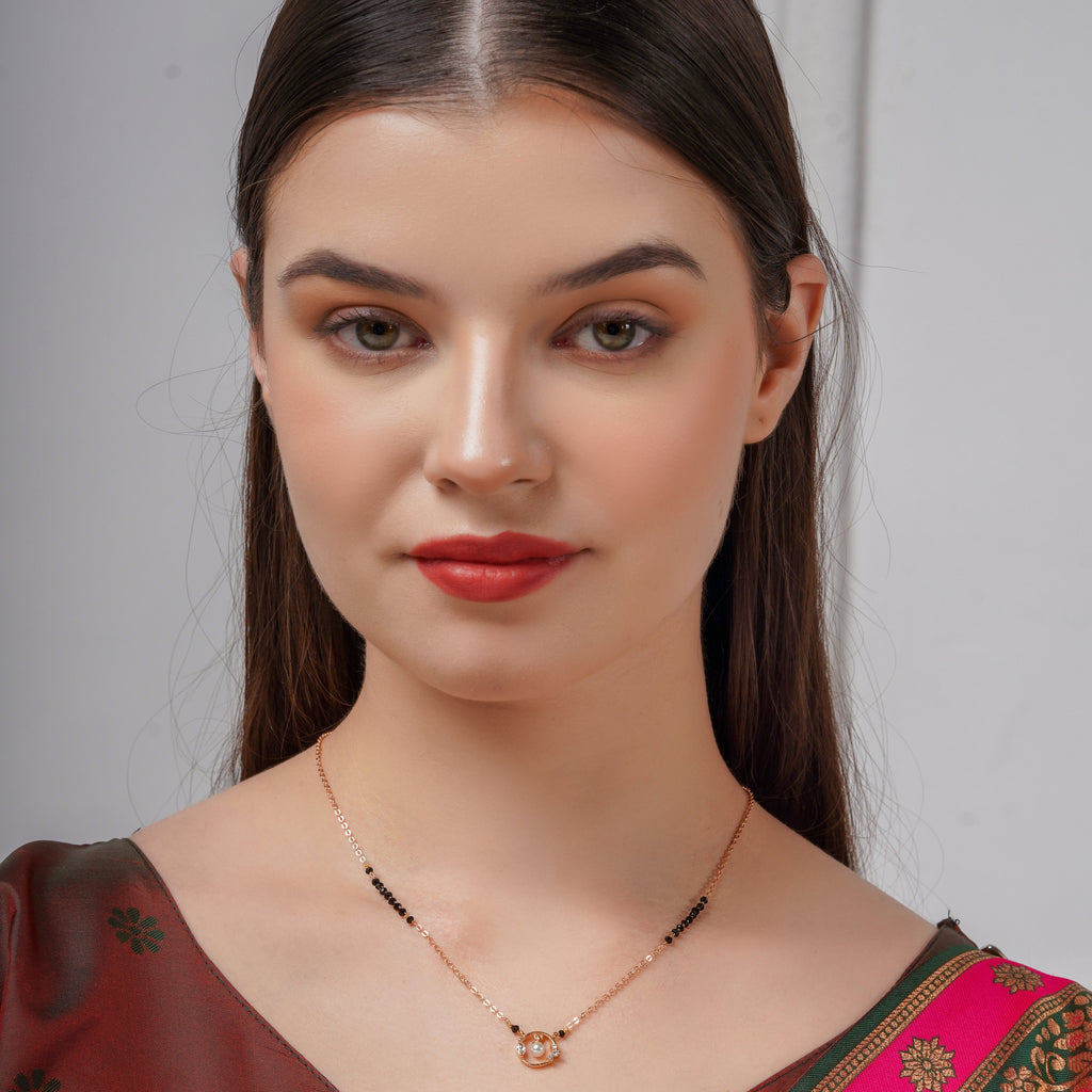 Diyela Gold Pearl Women Mangalsutra GM -2