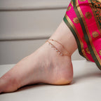 Cascad Rose Gold Anklet GWA -22
