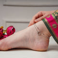 Circle of Love Silver Anklet GWA -27