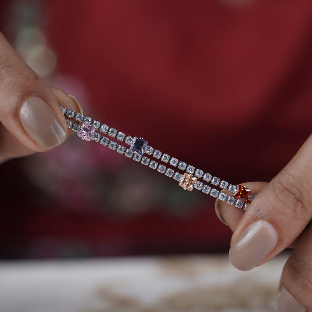 Nisha Moon Slider Bracelet GWB -22