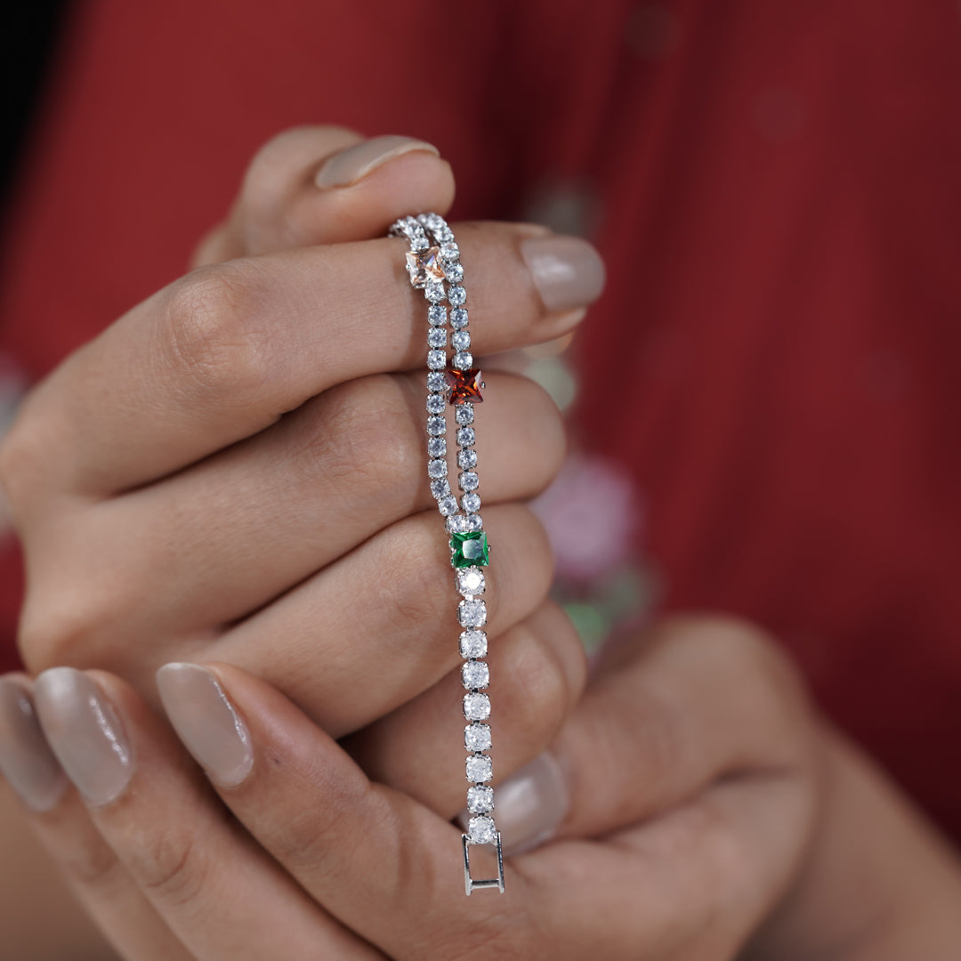 Nisha Moon Slider Bracelet GWB -22
