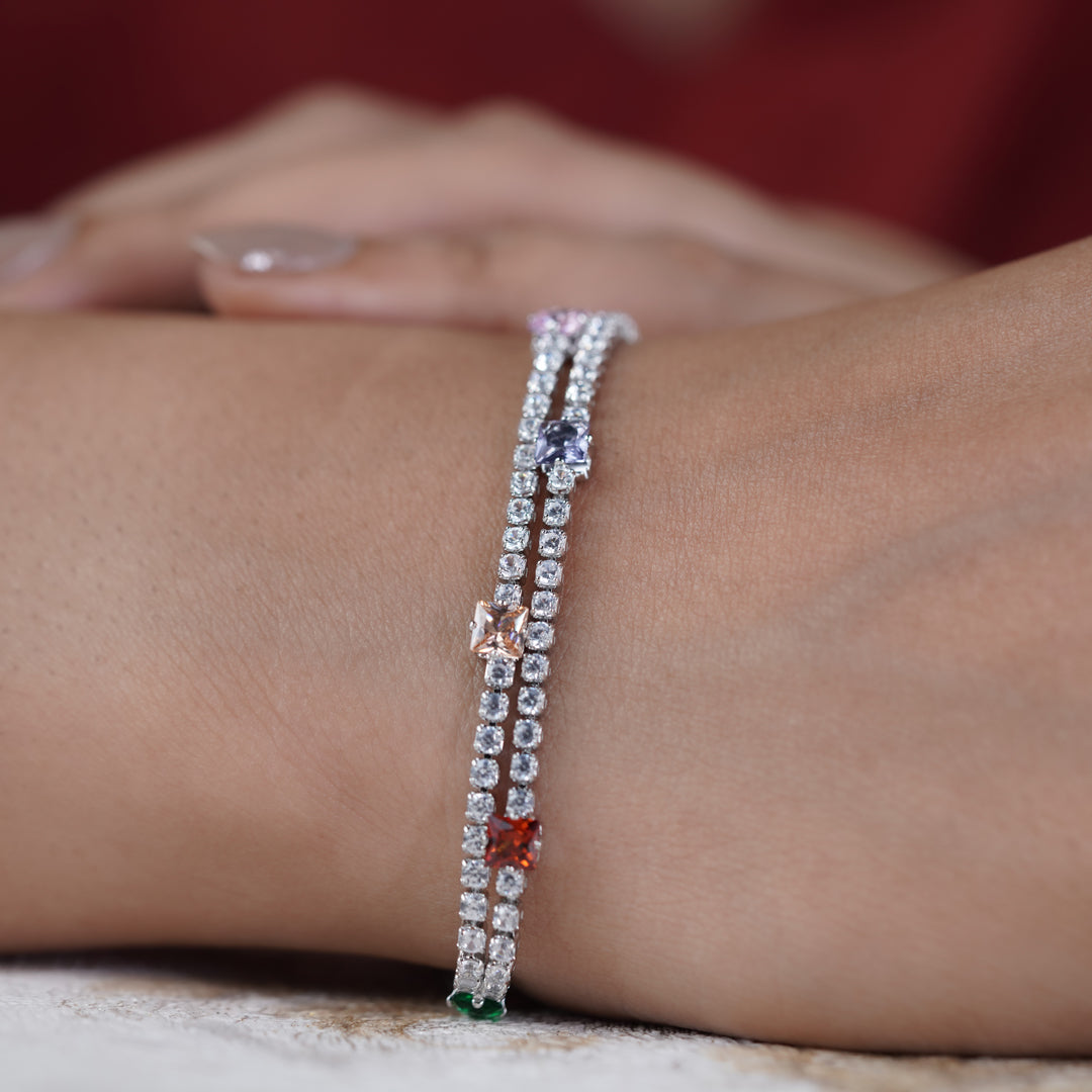 Nisha Moon Slider Bracelet GWB -22