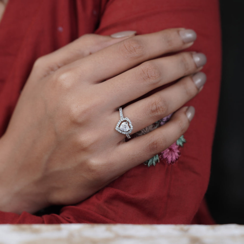 Starlight Heart Ring GWR -88